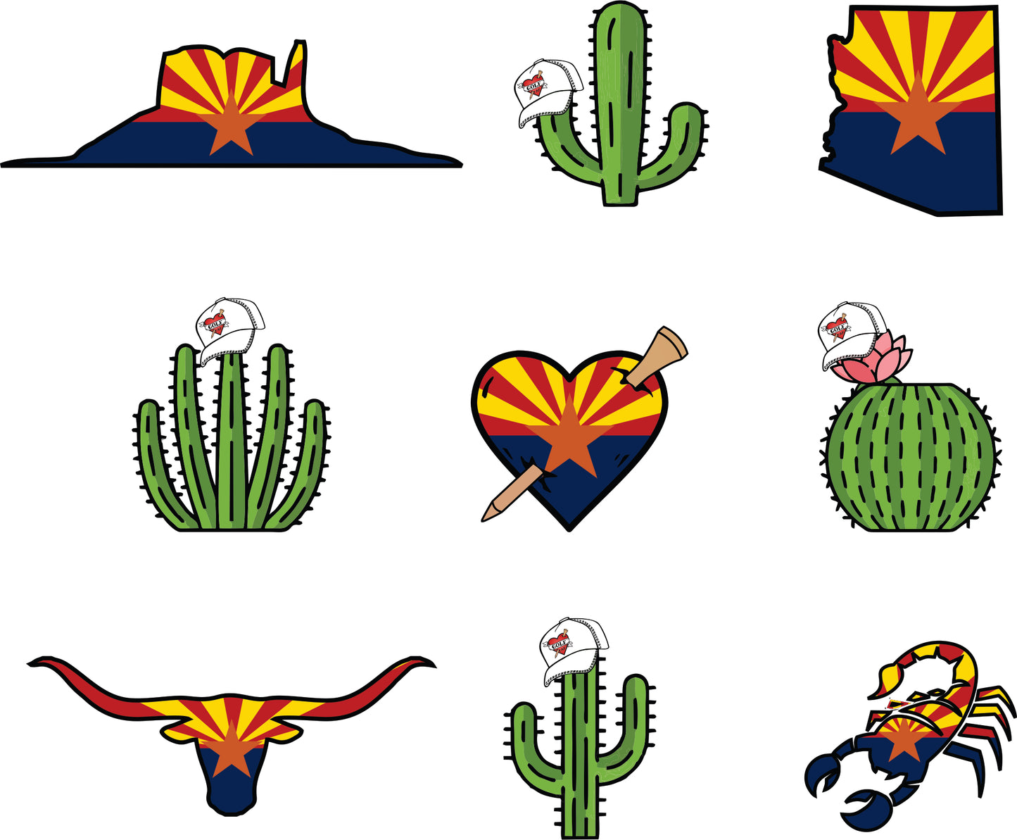 Arizona Flag Polo