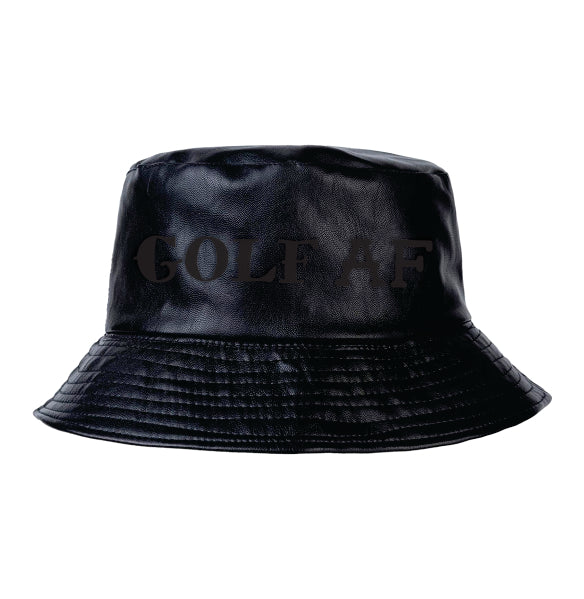 Leather Bucket Hat