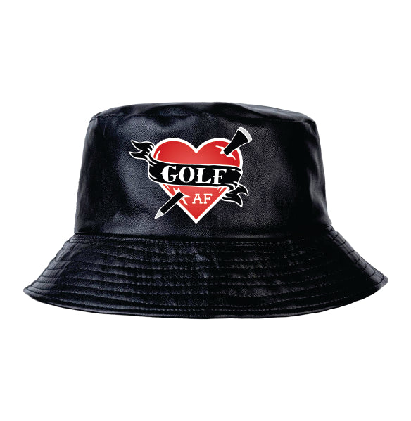 Leather Bucket Hat