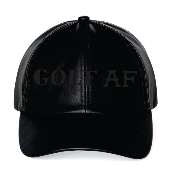 Gaf Hat Leather Hat – Golf AF