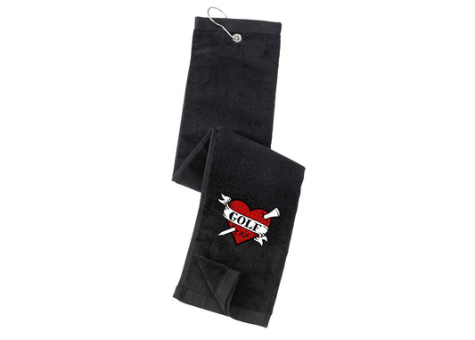 Tri-Fold Golf Towel